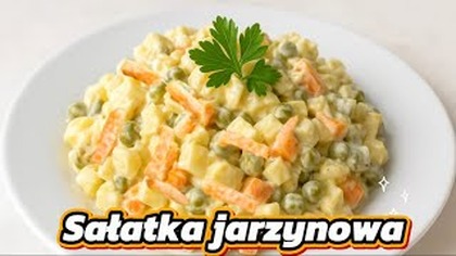 SAŁATKA JARZYNOWA  klasyka smaku   na święta, imprezę i codziennie - zawsze pyszna i niezawodna