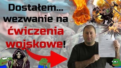 Dostałem wezwanie na Ćwiczenia Wojskowe XD