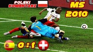 Hiszpania 0:1 Szwajcaria Mistrzostwa Świata 2010, skrót meczu, Polski komentarz HD