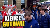 Glasgow gotowe na mecz.  Na miejscu Polscy kibice