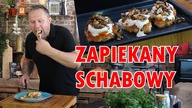 Zapiekane schabowe z serem i pieczarkami / Oddaszfartucha
