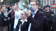 POlicja Sienkiewicza aresztuje nieletnich.  SKANDAL