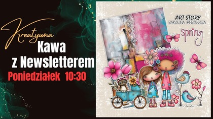 Kreatywna Kawa z Newsletterem set 77 I Mixedmedia I DIY I Scrapbooking