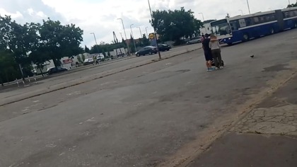 Przyjazd Volvo B10MA #2459 na Chemik i odjazd MANa NG313 do Myślęcinka