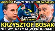 KRZYSZTOF BOSAK AŻ SIĘ ZIRYTOWAŁ W PROGRAMIE TVP GDY PROWADZĄCY ZADAŁ TO GŁUPIE PYTANIE!
