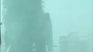 Tajfun Mangkhut uderzył w Hongkongu