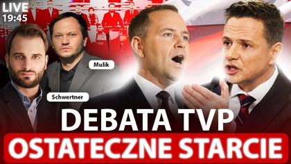DEBATA PREZYDENCKA TVP - NA ŻYWO - OSTATECZNE STARCIE.  KOMENTUJEMY