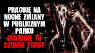 Pracuję na nocne zmiany w publicznym parku...  Znajduję tu dziwne torby.
