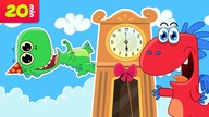 Tykanie to czasu jest miara  ( wersja imprezowa ) | Piosenki dla dzieci  20 minut | Smok Edzio