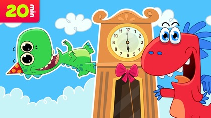 Tykanie to czasu jest miara  ( wersja imprezowa ) | Piosenki dla dzieci  20 minut | Smok Edzio