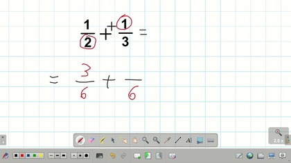 (1/2)+(1/3)?.  #shorts #maths #math #matematyka #mathematics