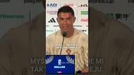 Cristiano Ronaldo mówi wprost: Nie idzie mi źle na turnieju.  Strzeliłem już trzy gole!  #worldcup
