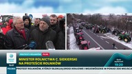 POLSAT NEWS- Fragment protestu rolników (09. 02. 24)