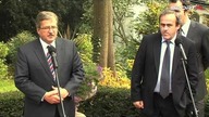 Platini u prezydenta Komorowskiego: dla Polski mam same pochwały!