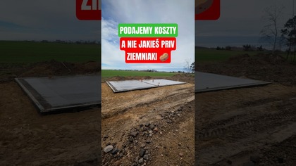 Koszt fundamentów przy budowie domu 70m2 #fundamenty #kosztbudowy #budowadomu #nieruchomosci