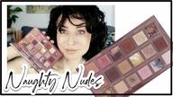 HUDA BEAUTY NAUGHTY NUDES - TEST MAKIJAŻ & SWATCHES