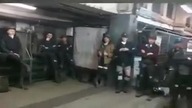 Protest górników na ostro !!!