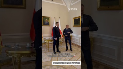 SPOTKANIE NA SZCZYCIE.  KAROL NAWROCKI I DONALD TUSK
