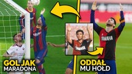 Próba GOLA RĘKĄ? Identyncza BRAMKA? Koszulka Maradony...  Messi oddaje hołd na WSZYSTKIE SPOSOBY...
