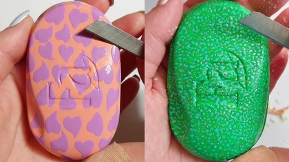 Soap Carving ASMR Relaxing Sounds no talking Satisfying ASMR Video