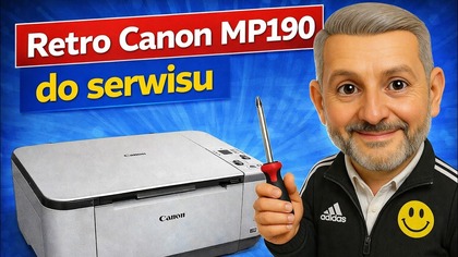 Retro Canon MP190 do serwisu