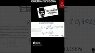 CHEMIA FIZYCZNA PŁ Biotechnologia Zadanie 12 #shorts #shortsvideo #shorts #chemia #biotechnology