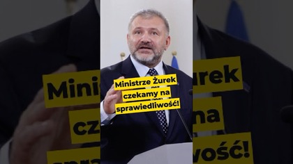 Ministrze Żurek, czekamy na sprawiedliwość! #pis #prokuratura #polityka #sprawiedliwość