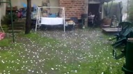 Gradobicie na Podkarpaciu