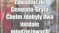 Zawodniczki Cementu-Gryfa Chełm zdobyły dwa medale młodzieżowych mistrzostw Polski
