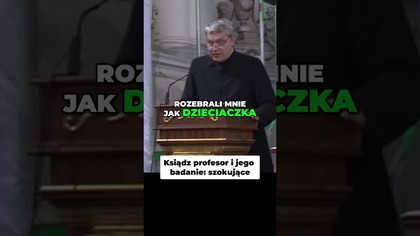 Ksiądz profesor i jego badanie szokujące! #pawlukiewicz