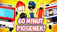 SKŁADANKA PIOSENEK O POJAZDACH | Najlepsze Piosenki Dla Dzieci | Urwisowo 