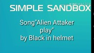 Black in helmet - Alien Attaker play®