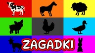  Zwierzęta na wsi - Zagadki dla dzieci - Filmy edukacyjne 