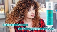 TEST NA ŻYWO  Moroccanoil Curl Defining Cream  HIT CZY KIT? | Curly Madeleine