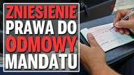 Projekt PiS: Zniesienie prawa do odmowy mandatu.