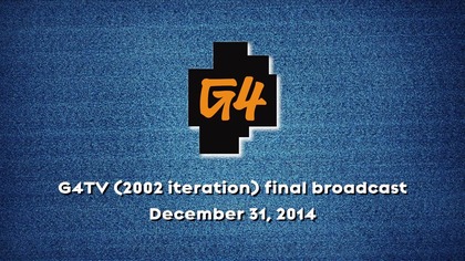 G4TV (2002 iteration) final broadcast (multiple POVs) (12/31/2014)