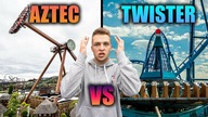 AZTEC SWING VS TIDAL WAVE TWISTER - WIELKIE PORÓWNANIE KOLEJEK - ENERGYLANDIA