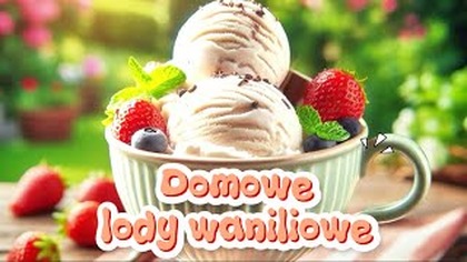 Najlepsze lody na świecie DOMOWE LODY waniliowe Prostsze niż myślisz