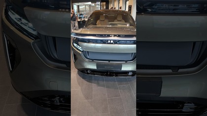 Kanapa w przednim bagażniku nowego LUCIDA GRAVITY! #lucid #gravity #danielgrzyb #motoryzacja