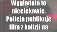 Wyglądało to nieciekawie.  Policja publikuje film z kolizji na skrzyżowaniu