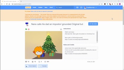 Nano Calls his Dad an Impostor