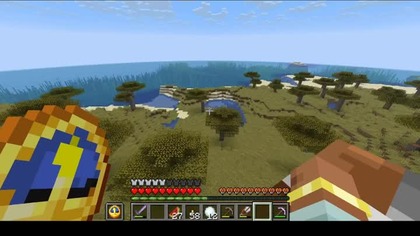 Even from Ghasta you cant see these ruins #minecraft #gaming #game #HappyGhast #Ghast #Ruinportal