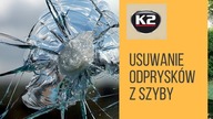 Jak usunąć odprysk z szyby samochodu, naprawa szyby - K2 Glass Doctor