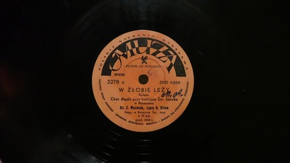 Chór męski przy kościele Św.  Jakuba - W żłobie leży