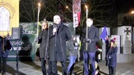 Grzegorz Braun na proteście z pochodniami pod Sejmem! MOCNE przemówienie o państwie!