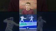 Cieszynka Ronaldo na Igrzyskach Olimpijskich w zawodach SZERMIERKI! #shorts
