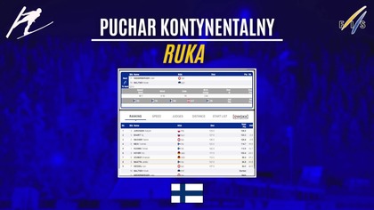 PUCHAR KONTYNENTALNY W RUCE NA ŻYWO - SKOKI NARCIARSKIE - 14. 12. 2024r.