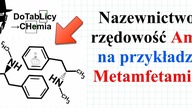 Nazewnictwo i rzędowość Amin na przykładzie METAMFETAMINY speed
