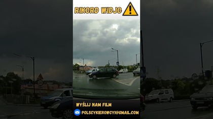 Wymuszenie pierwszeństwa i znikoma reakcja Policji #policja #rikordwidjo #shorts #polscykierowcy