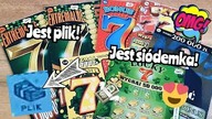 Zdrapki Lotto #807 Siódemkowy Zawrót Głowy! 2 zdrapki Extremalne 7  Jest plik! 